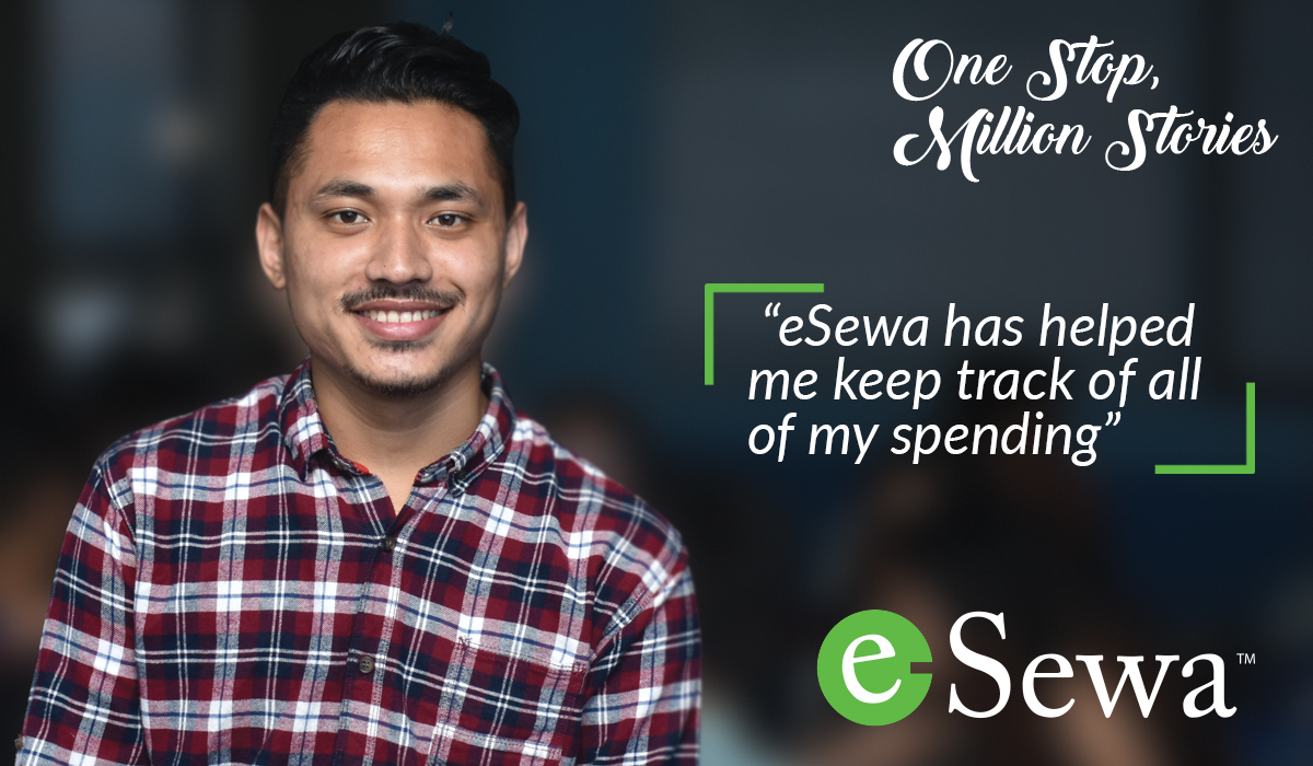 eSewa taught me better money management skills, says Mr. Manoj Shrestha