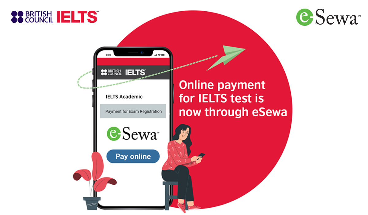 Now, pay for IELTS directly from eSewa!