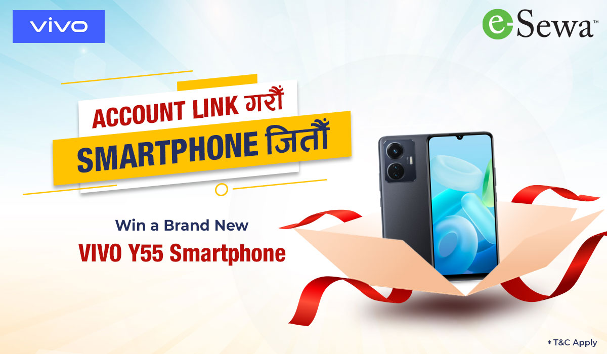 Win Vivo Y55 by linking your bank account to eSewa!