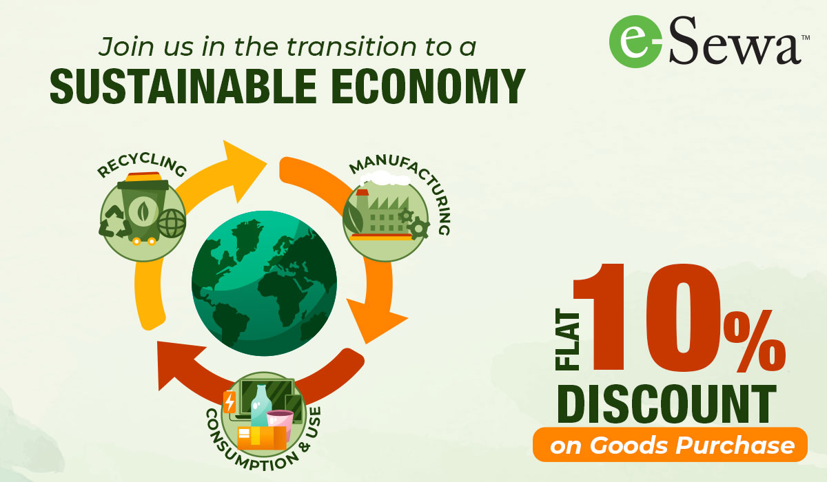 Flat 10% Discount for eco-friendly shopping!