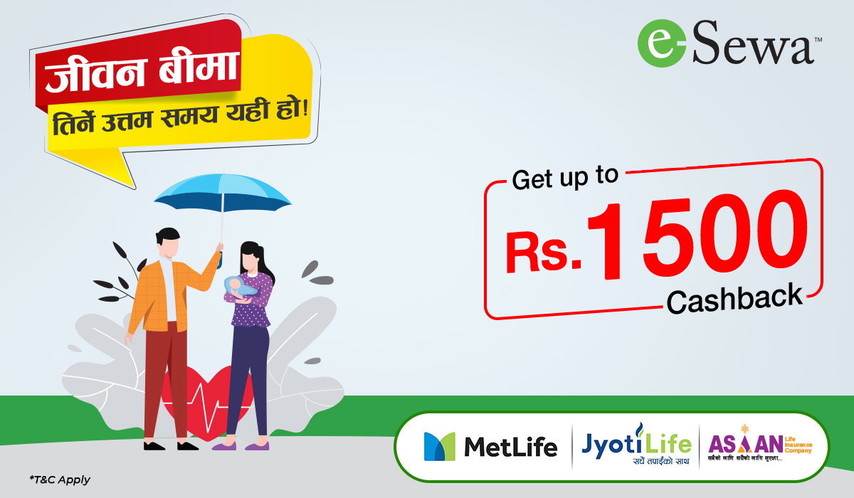 Get up to Rs. 1500 Cashback on Life Insurance Premium Payment!