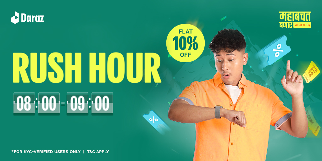 Daraz Mahabachat Bazaar is Back – Enjoy Insane Deals with eSewa! 